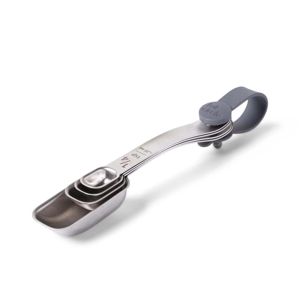 Full Circle Level Up Precision Stainless Steel Measuring Spoons