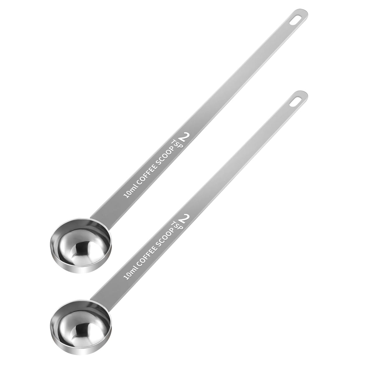 2PCS Extra Long Handle Coffee Scoop, 1Tbsp(15ml) Measuring Spoon
