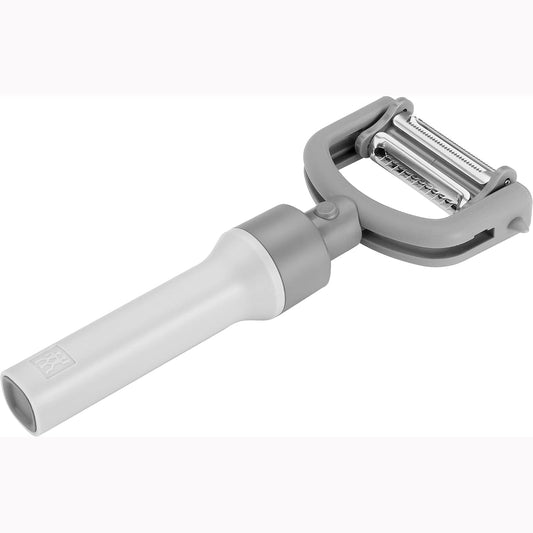 ZWILLING Z-Cut 5 in 1 Peeler, Grey Plastic