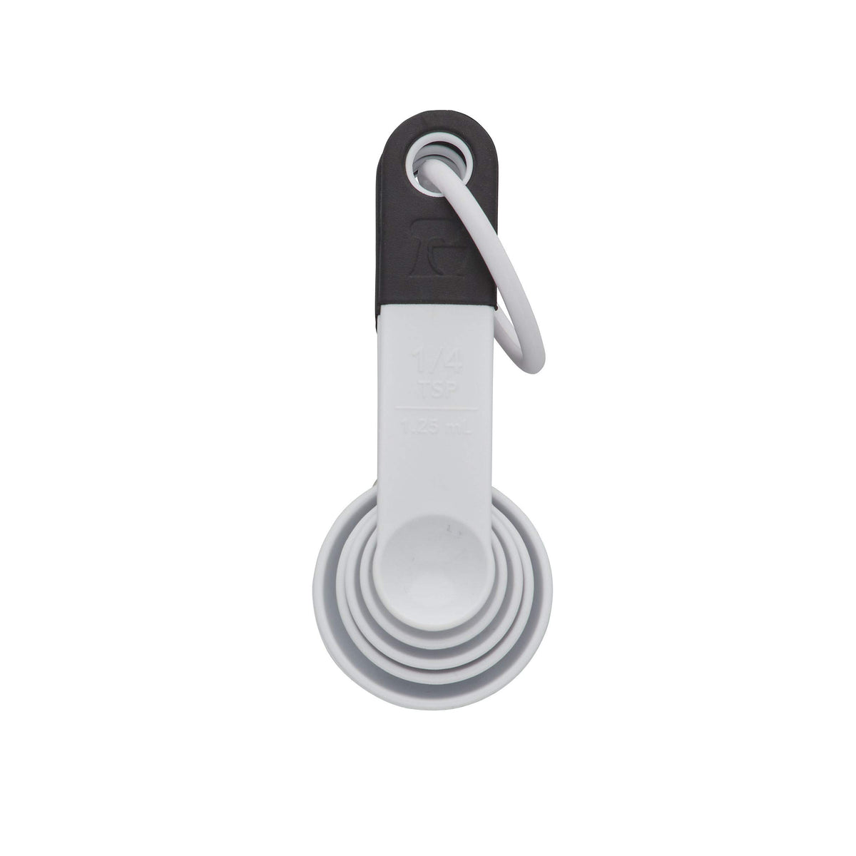 KitchenAid Plastic Measuring Spoons, Set Of 5, White