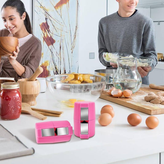 Egg Topper Cutter Tool Egg Cracker Tool Egg Shell Opener Hard Boiled Egg Peeler Egg Shell Opener for Hard Boiled Eggs Egg Cracker Tool For Eggs Kitchen Gadgets (3, pink yellow, orange)