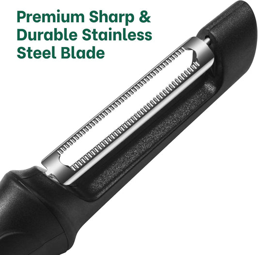 Beneno Stainless Steel Serrated Swivel Tomato Peeler