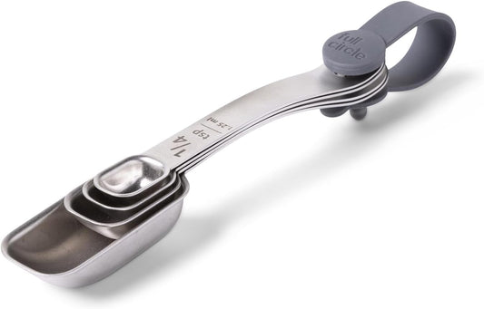 Full Circle Level Up Precision Stainless Steel Measuring Spoons