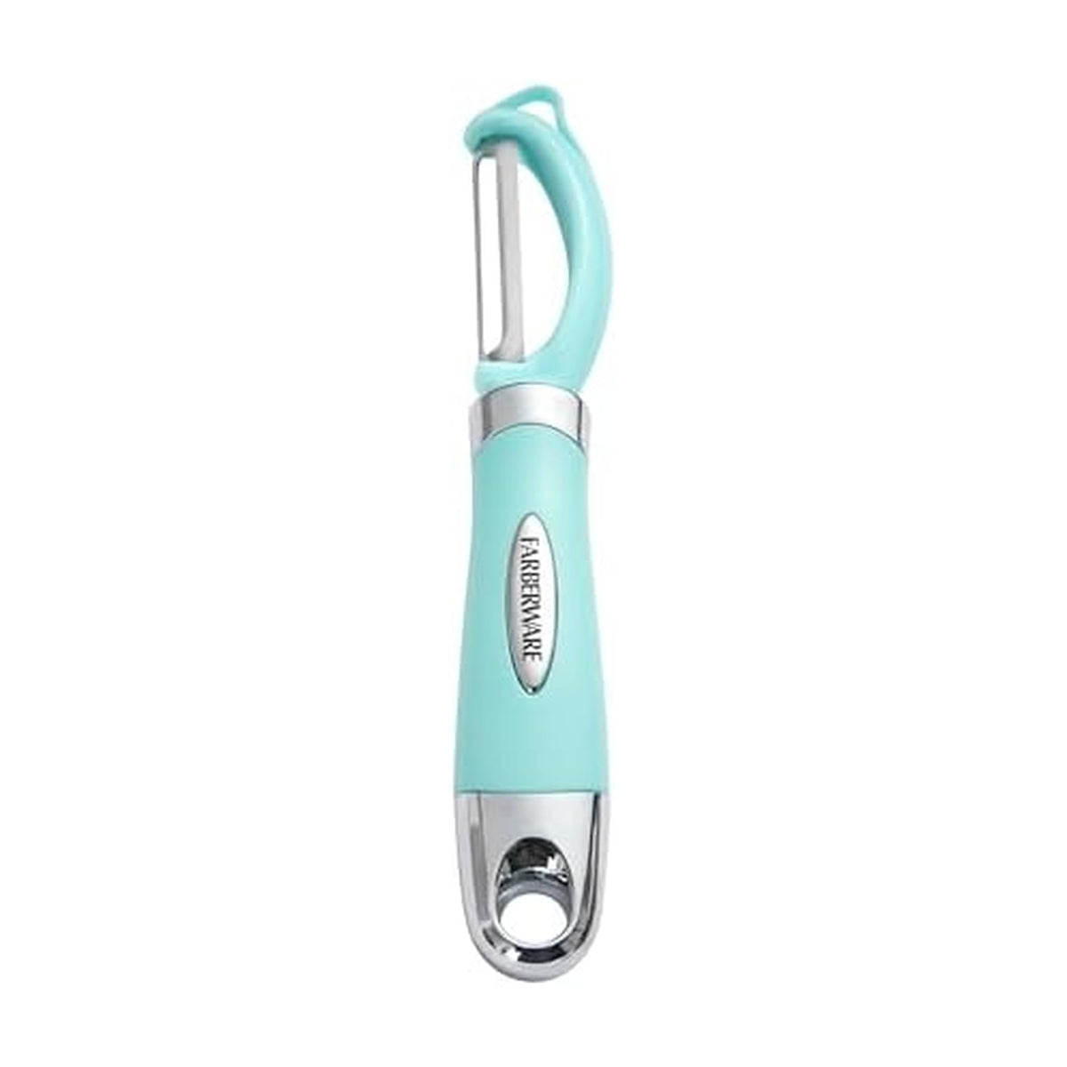 Farberware Euro Vegetable Peeler with Swivel Blade Jewel Grey