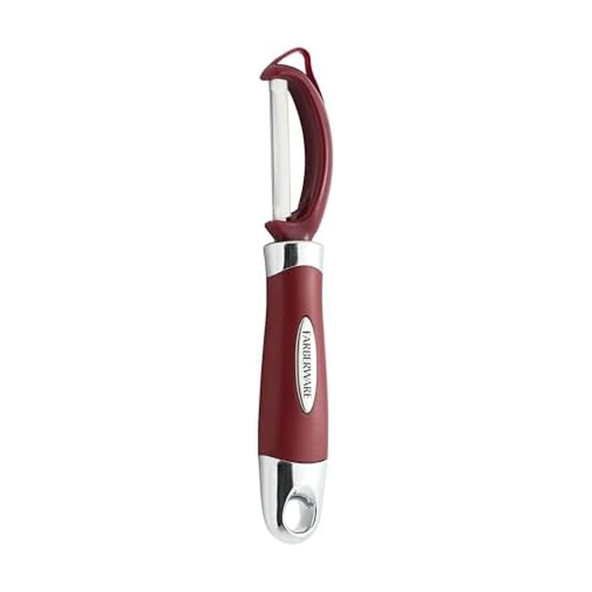 Farberware Euro Vegetable Peeler with Swivel Blade Jewel Grey