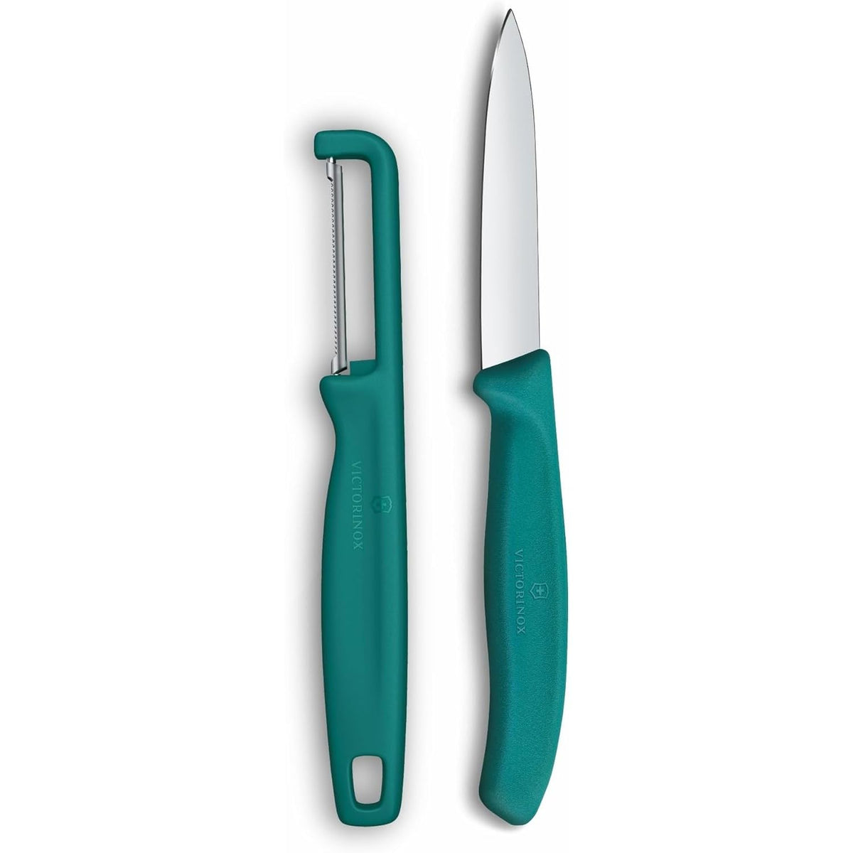 Victorinox Swiss Classic 2 Piece Paring Knife & I-Peeler Set - Green