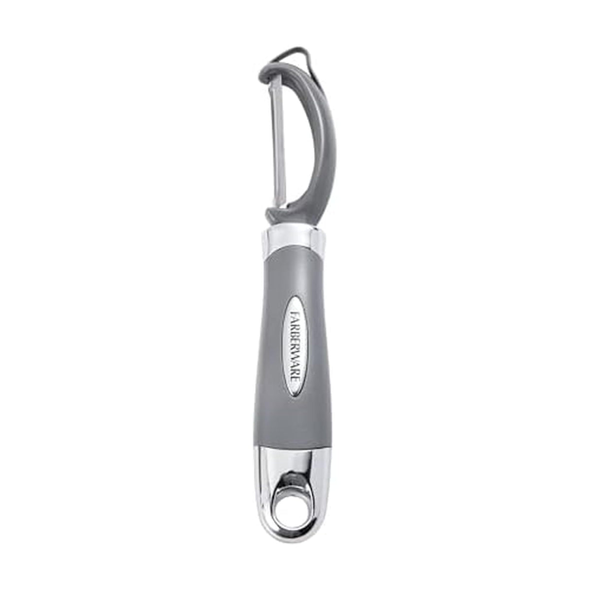 Farberware Euro Vegetable Peeler with Swivel Blade Jewel Grey