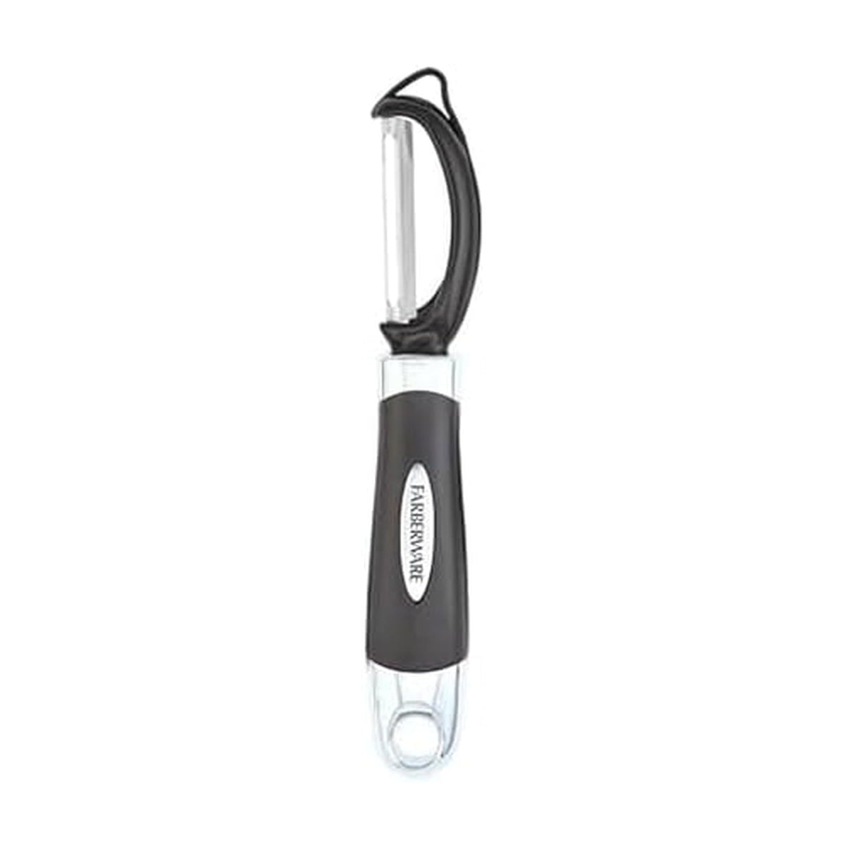 Farberware Euro Vegetable Peeler with Swivel Blade Jewel Grey