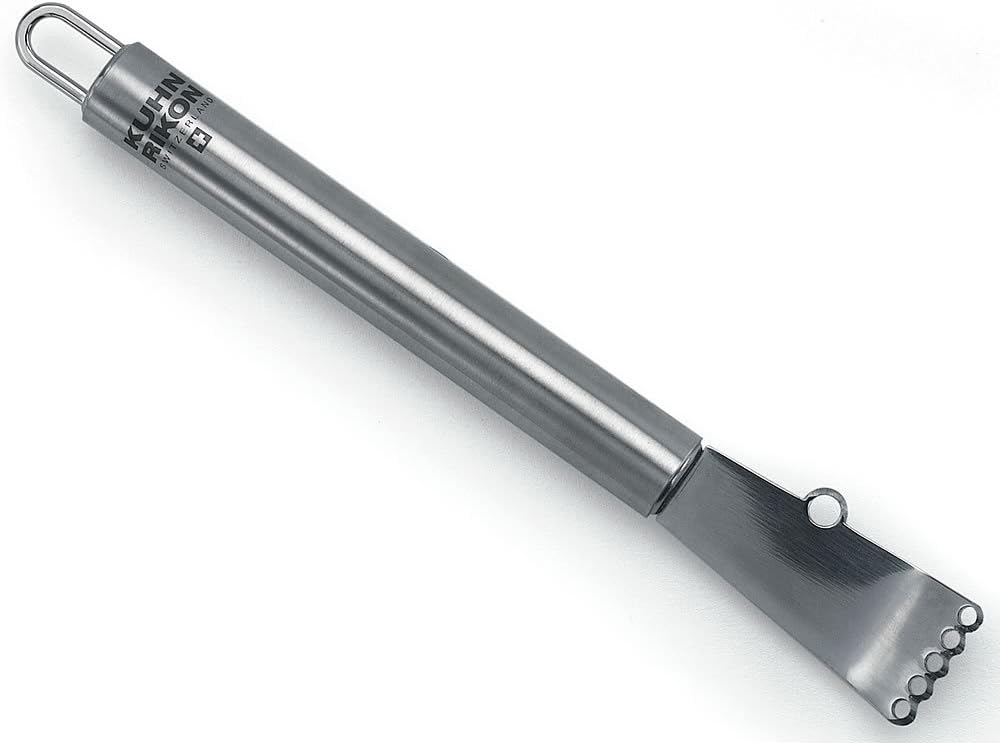 Kuhn Rikon Julienne Peeler with Blade Protector, Stainless Steel Handle