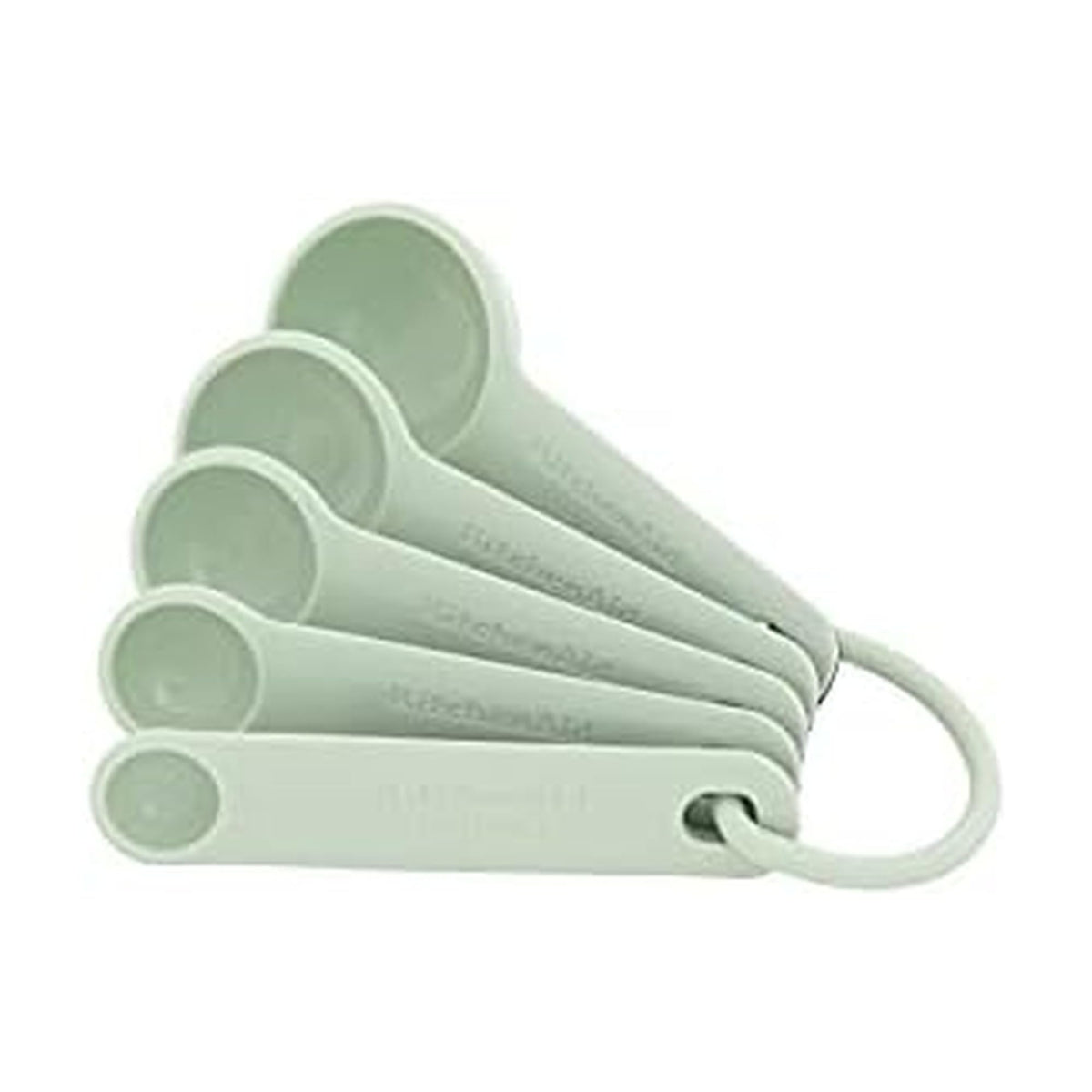 KitchenAid Plastic Measuring Spoons, Set Of 5, White