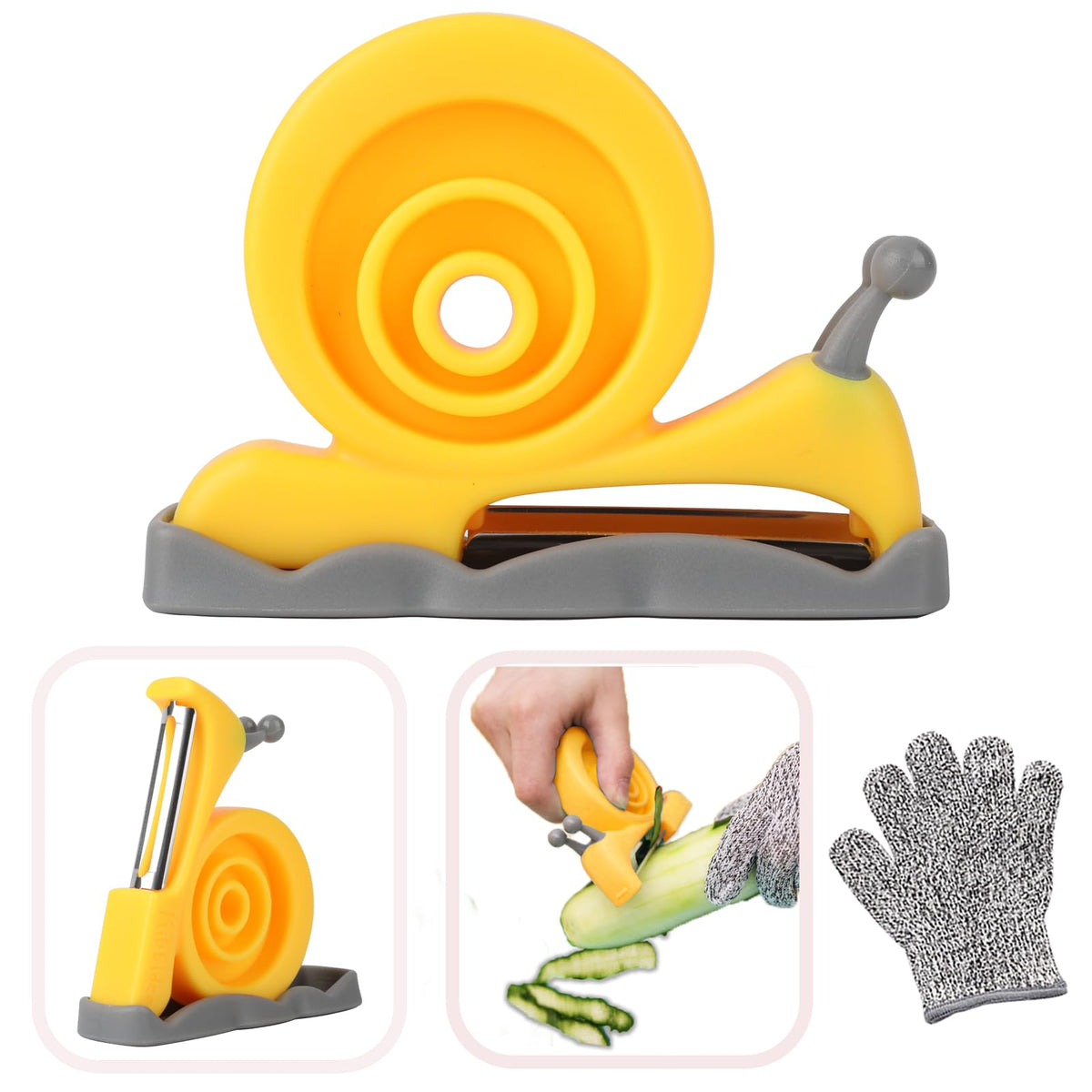 Kibbidea Vegetable Peeler, Kids Potato Fruit Peeler for Kitchen (Blue)