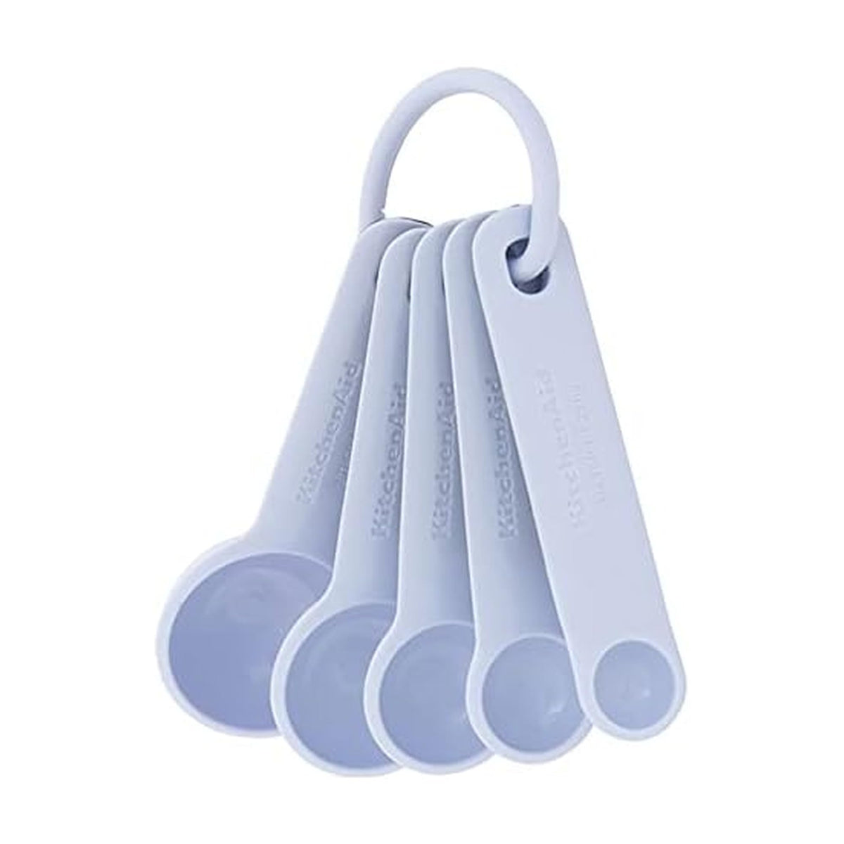 KitchenAid Plastic Measuring Spoons, Set Of 5, White