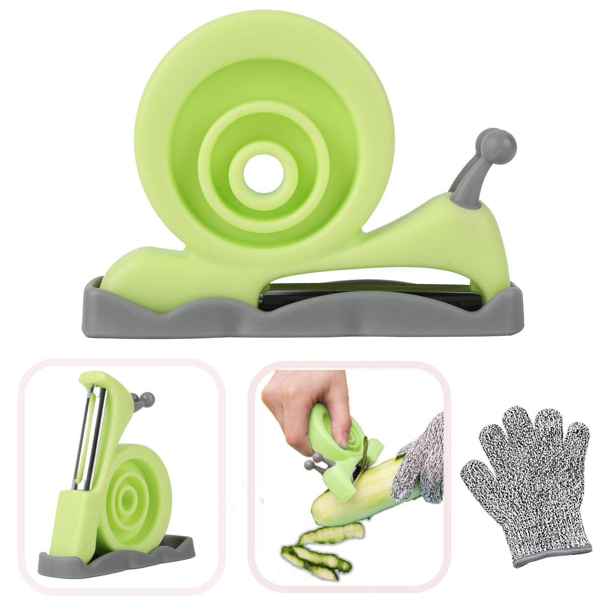 Kibbidea Vegetable Peeler, Kids Potato Fruit Peeler for Kitchen (Blue)