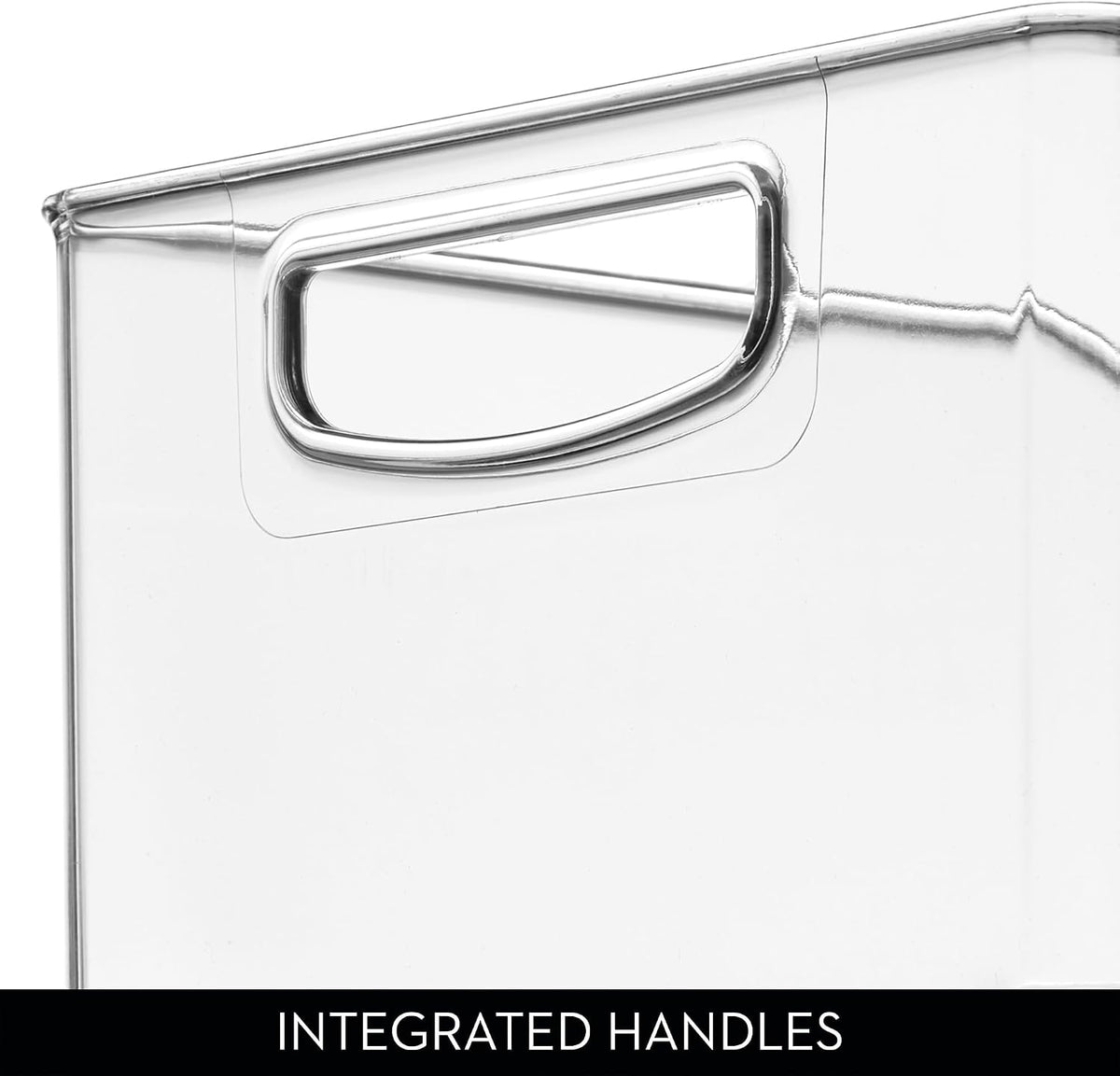 iDesign Stackable Storage Bin - Clear