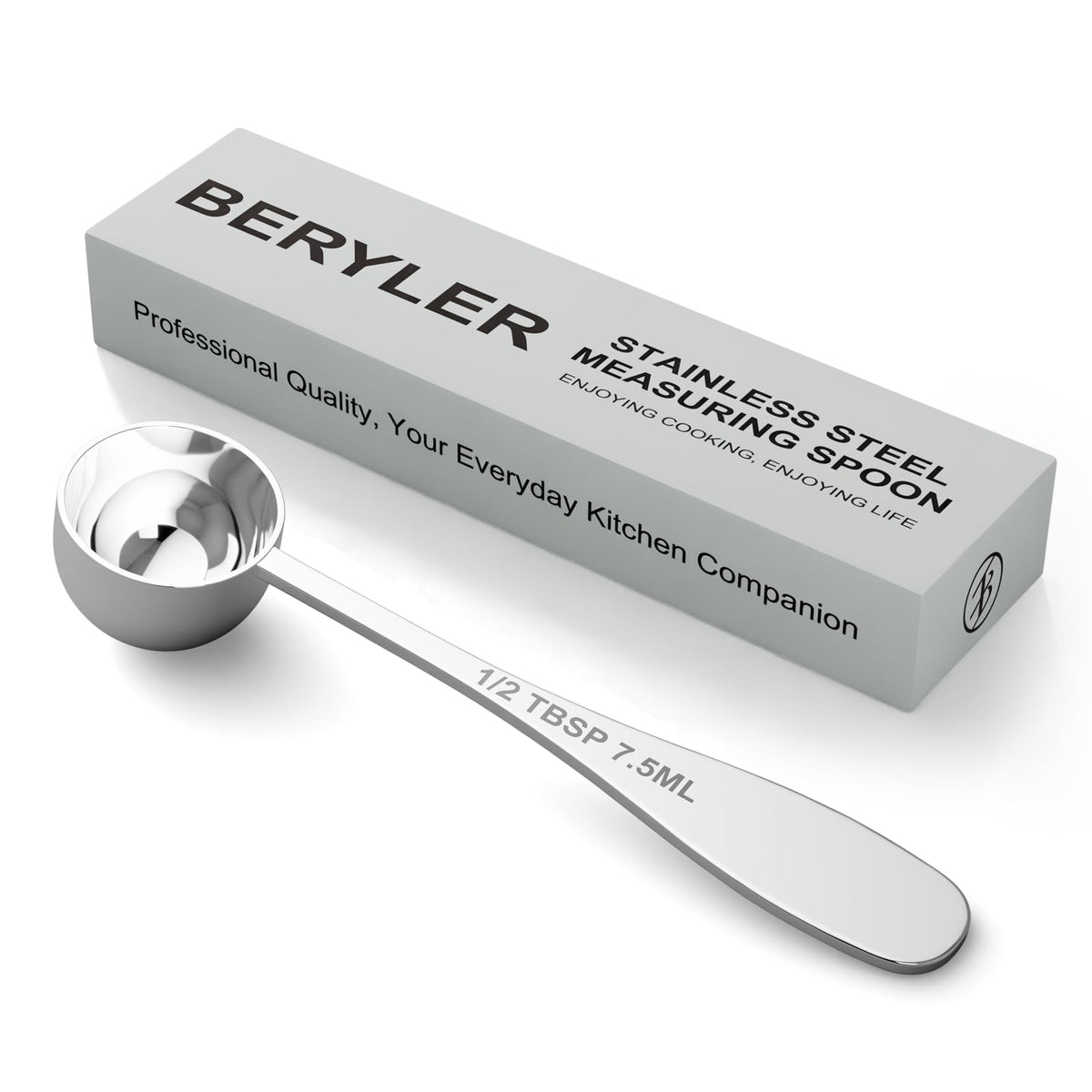 2PCS 1TBSP(15ML) Measuring Spoon, 18/8(304) Stainless Steel Tablespoon