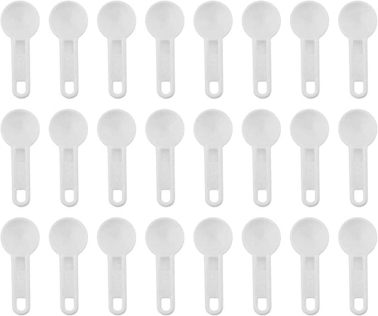 Cornucopia Brands Bulk Pack of Teaspoon Measuring Spoons (24-Pack); 5 ml / 5 cc Scoops Which Fit Inside a Spice Bottle