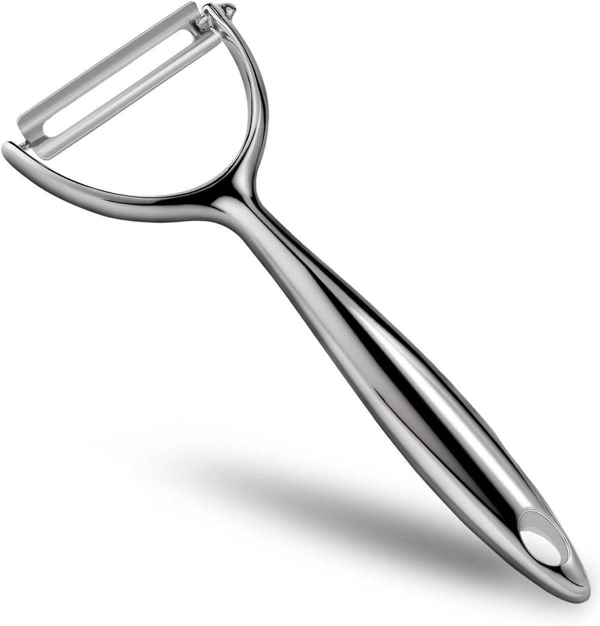 LIIGEMI Y Peeler, Sharp Blade for Potatoes & Cucumbers, Ergonomic Handle for Home Kitchen Use