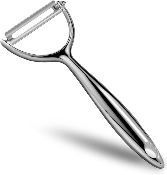 LIIGEMI Y Peeler, Sharp Blade for Potatoes & Cucumbers, Ergonomic Handle for Home Kitchen Use