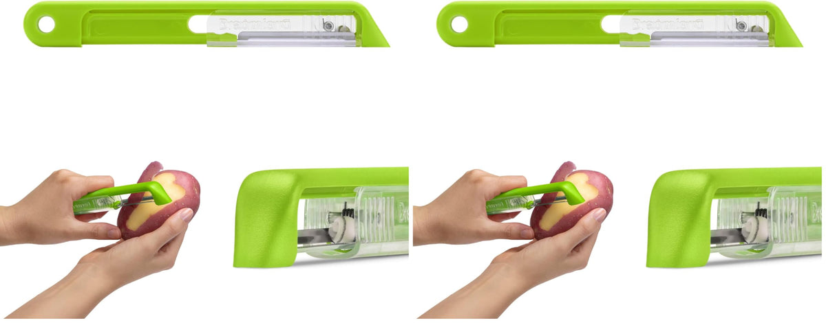 Dreamfarm Sharple Self-Sharpening Vegetable Peeler - Black