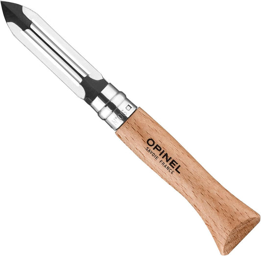 Opinel No.6 Folding Peeler - Outdoor Camp Kitchen and Picnic Folding Tool