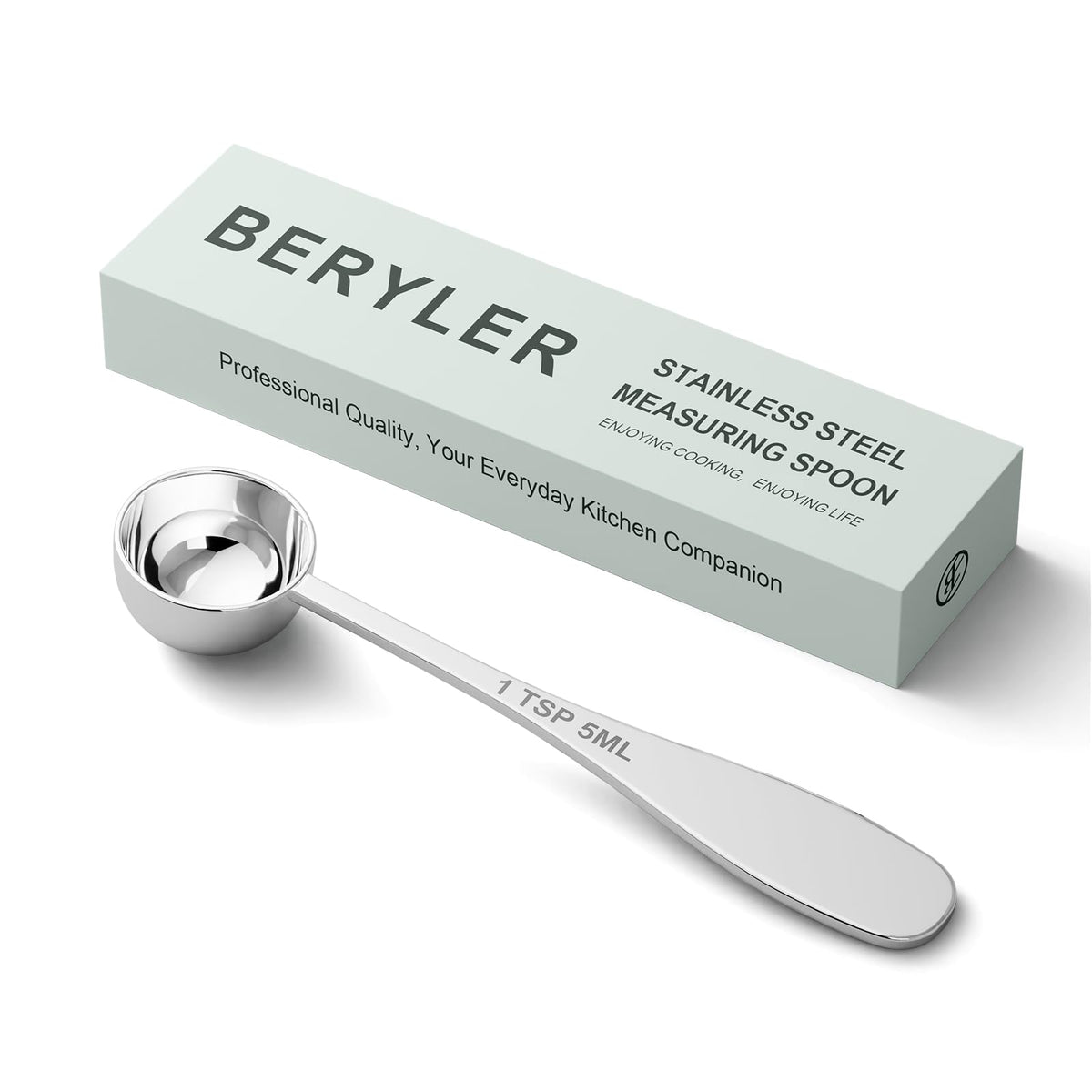 2PCS 1TBSP(15ML) Measuring Spoon, 18/8(304) Stainless Steel Tablespoon