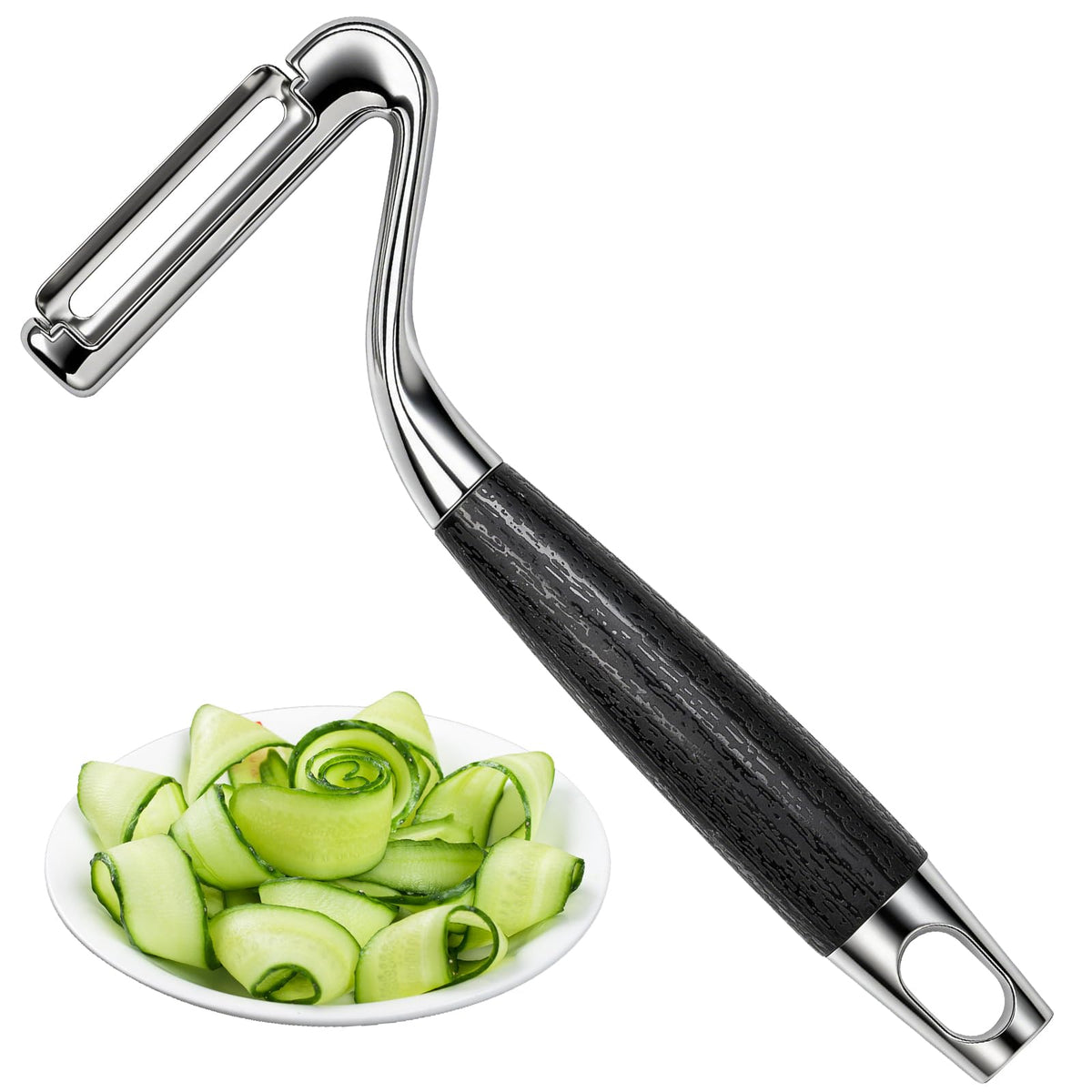 Vegetable Peeler Julienne Peeler,2-in-1 Stainless Steel Peelers for Kitchen