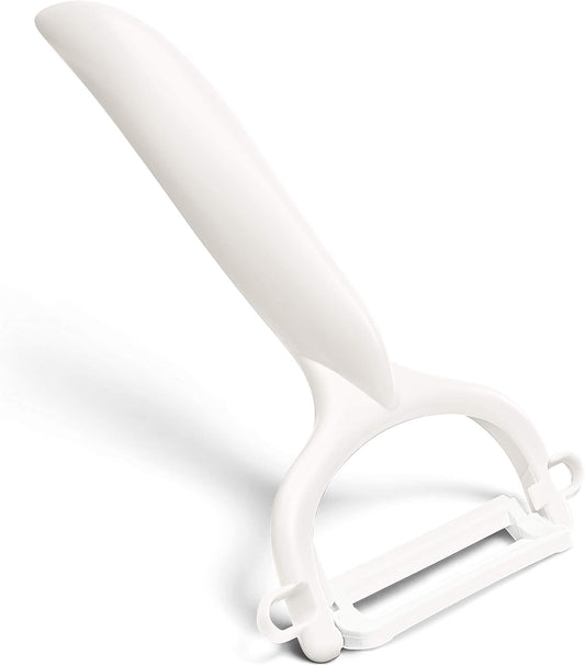 KYOCERA Fruit & Vegetable No-Rust, Ultra-Sharp Ceramic Y-Peeler