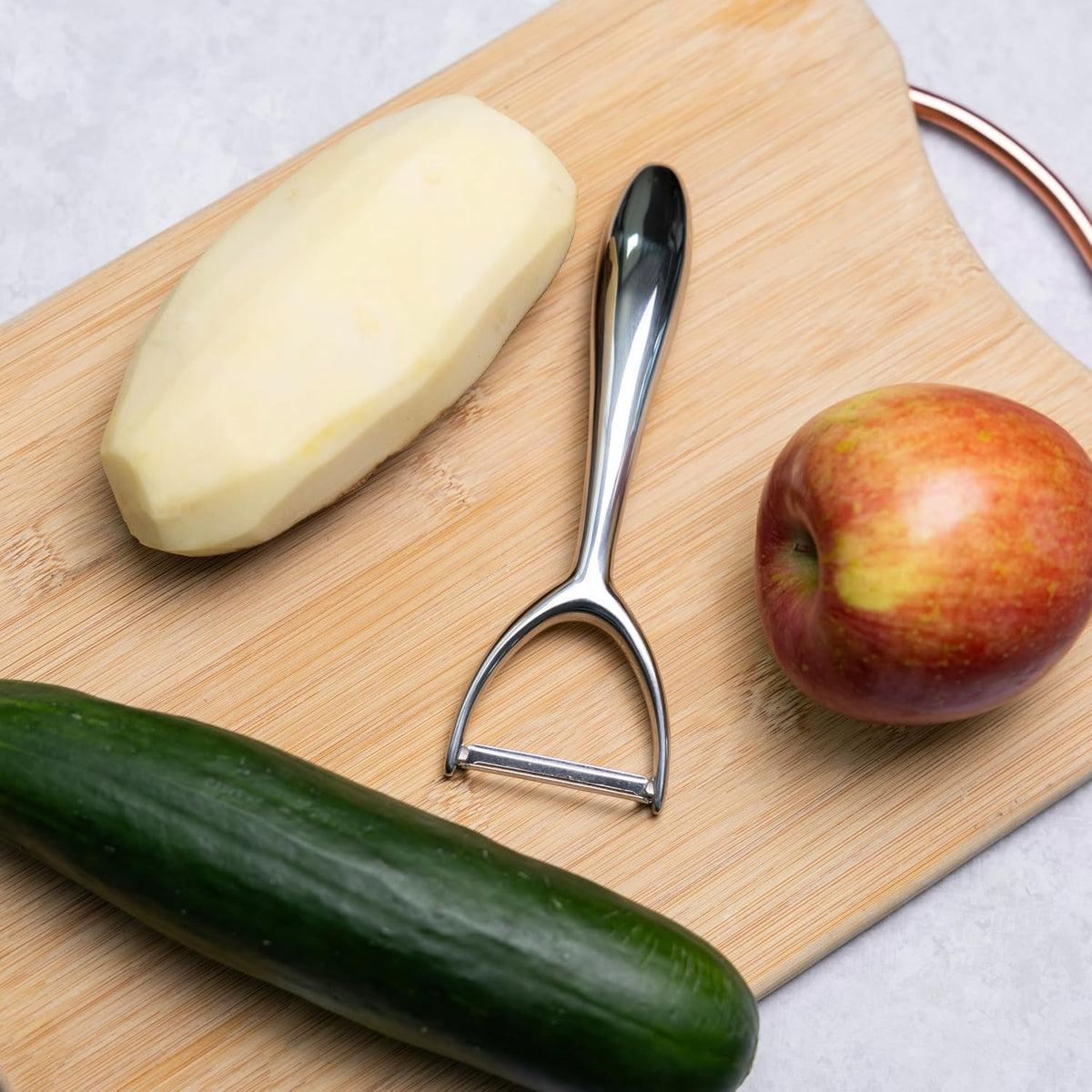 Fox Run Stainless Steel Y Shaped Vegetable Peeler With Ergonomic Handle