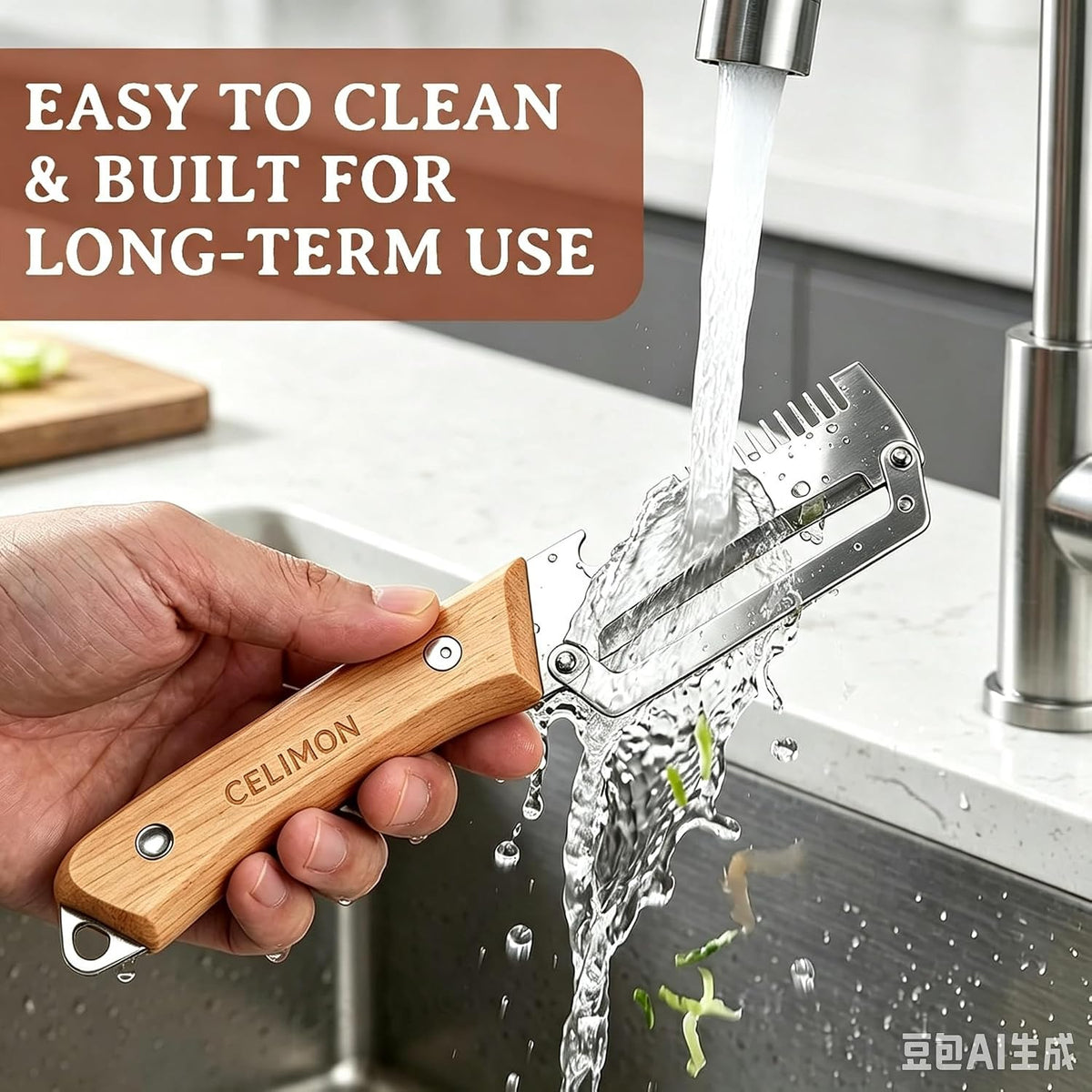 2Pcs multifunctional vegetable peeler, 2026 Upgrade peeler shredder,2.5mm stainless steel peeler With Scallion Shredder and Bottle Opener for Kitchen, Camping and Travel